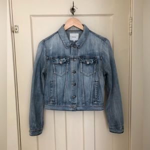 Aritzia Talula Denim Cropped Jacket - size medium